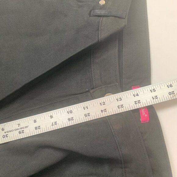 Woman Within Black Denim Jeans Size 24WP Natural Fit - Plus Size Short Petite - Picture 8 of 10